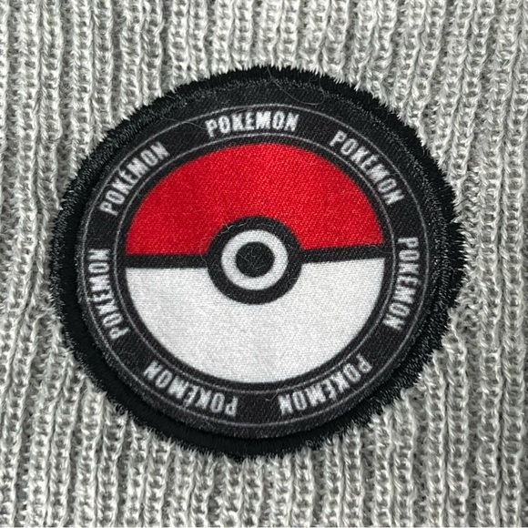 NWT Pokémon knit pom pom beanie hat and insulated glove set, Adult O/S. - Picture 3 of 11